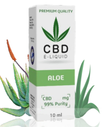 10 ml CBD Vape Liquid - Aloe 300mg (3%)