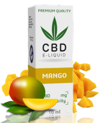 10 ml CBD Vape Liquid - Mango 300mg (3%)