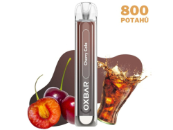 OXBAR C800 CHERRY COLA elektronická cigareta, 800 potahů, 16mg nikotinu