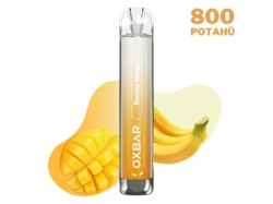 OXBAR C800 BANANA MANGO elektronická cigareta, 800 potahů, 16mg nikotinu