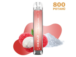 OXBAR C800 SEA SALT LITCHI elektronická cigareta, 800 potahů, 16mg nikotinu