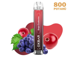 OXBAR C800 GRAPE CRANBERRIES elektronická cigareta, 800 potahů, 16mg nikotinu