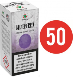 Liquid Dekang Fifty Blueberry 10ml - 18mg (Borůvka)