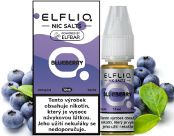 Liquid ELFLIQ Nic SALT Blueberry 10ml - 20mg