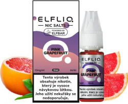 Liquid ELFLIQ Nic SALT Pink Grapefruit 10ml - 10mg