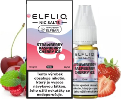 Liquid ELFLIQ Nic SALT Strawberry Raspberry Cherry Ice 10ml - 10mg