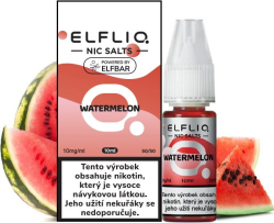 Liquid ELFLIQ Nic SALT Watermelon 10ml - 10mg