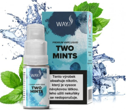 Liquid WAY to Vape Two Mints 10ml-18mg