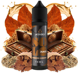 Příchuť Bombo Solo Juice S&V 15ml Tobacco Cubano (Kubánský doutníkový tabák)