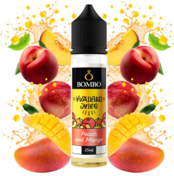 Příchuť Bombo Wailani Juice S&V 15ml Peach and Mango (Broskev a mango)