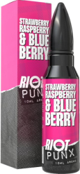 Příchuť Riot Squad PUNX S&V 10ml Strawberry Raspberry & Blueberry (Jahoda, borůvka a malina)