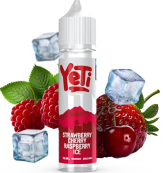 Příchuť Yeti Summit Series S&V 10ml Strawberry Cherry Raspberry Ice (Ledová jahoda, třešeň a malina)