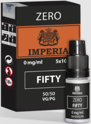 ZERO báze IMPERIA Fifty PG50-VG50 5x10ml-0mg 5Pack